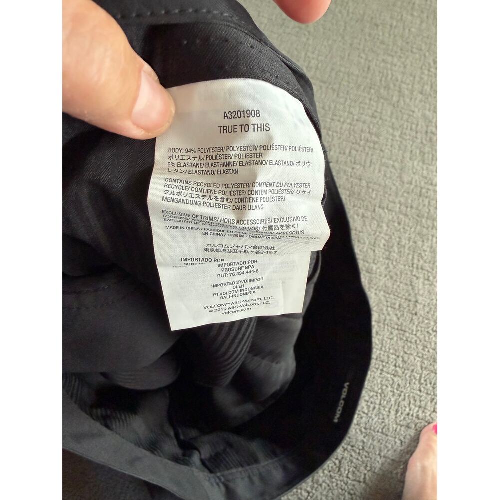 Volcom Men’s 38 Static Snt Shorts New - Picture 5 of 6